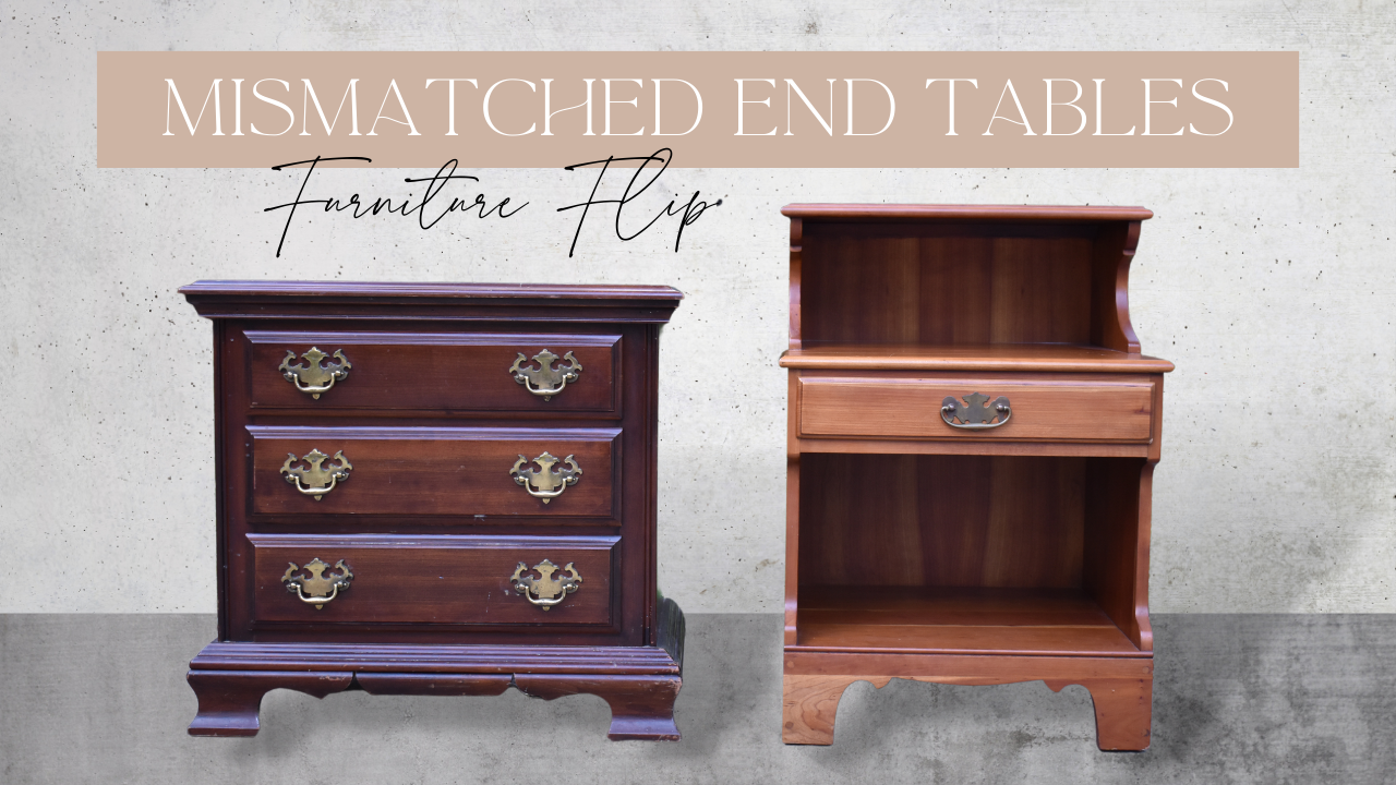 Mismatched Nightstands