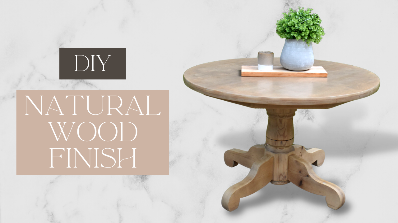 Natural Bare Wood Table