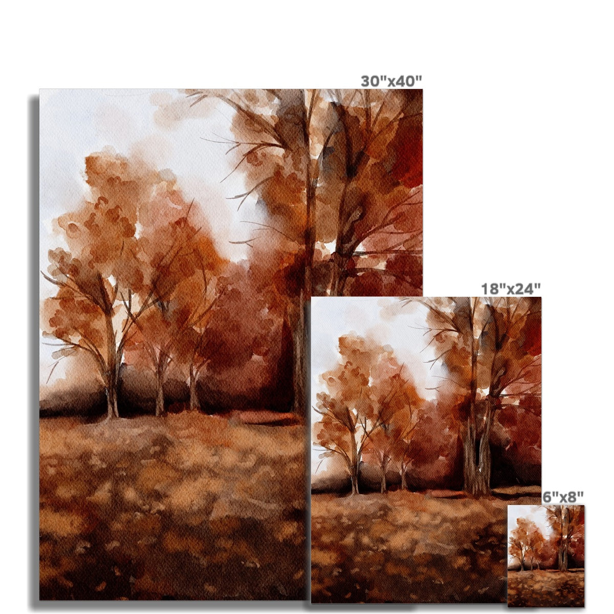 Rusted Oakwood | Fine Art Print