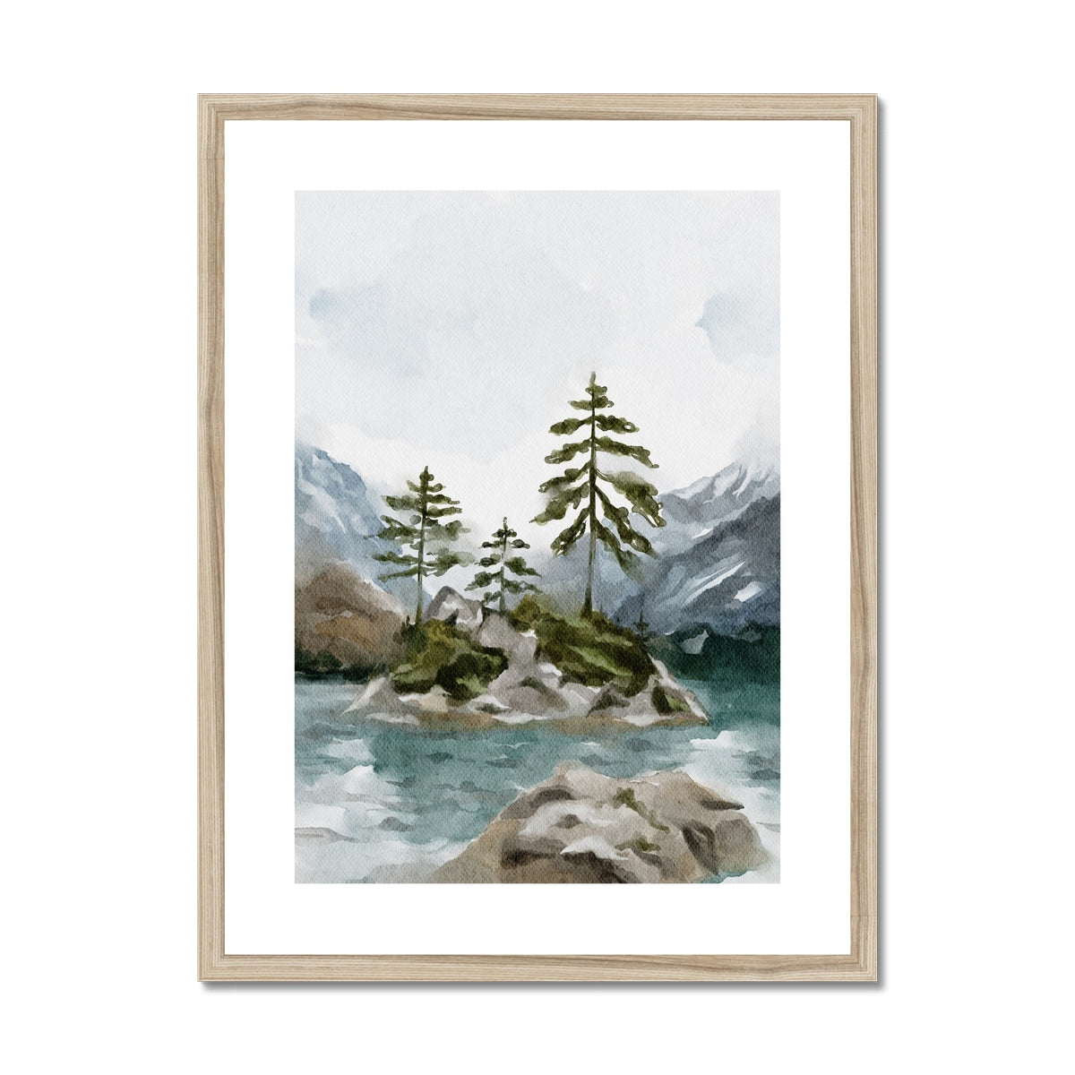 Ocean Inlet | Framed & Matted Print