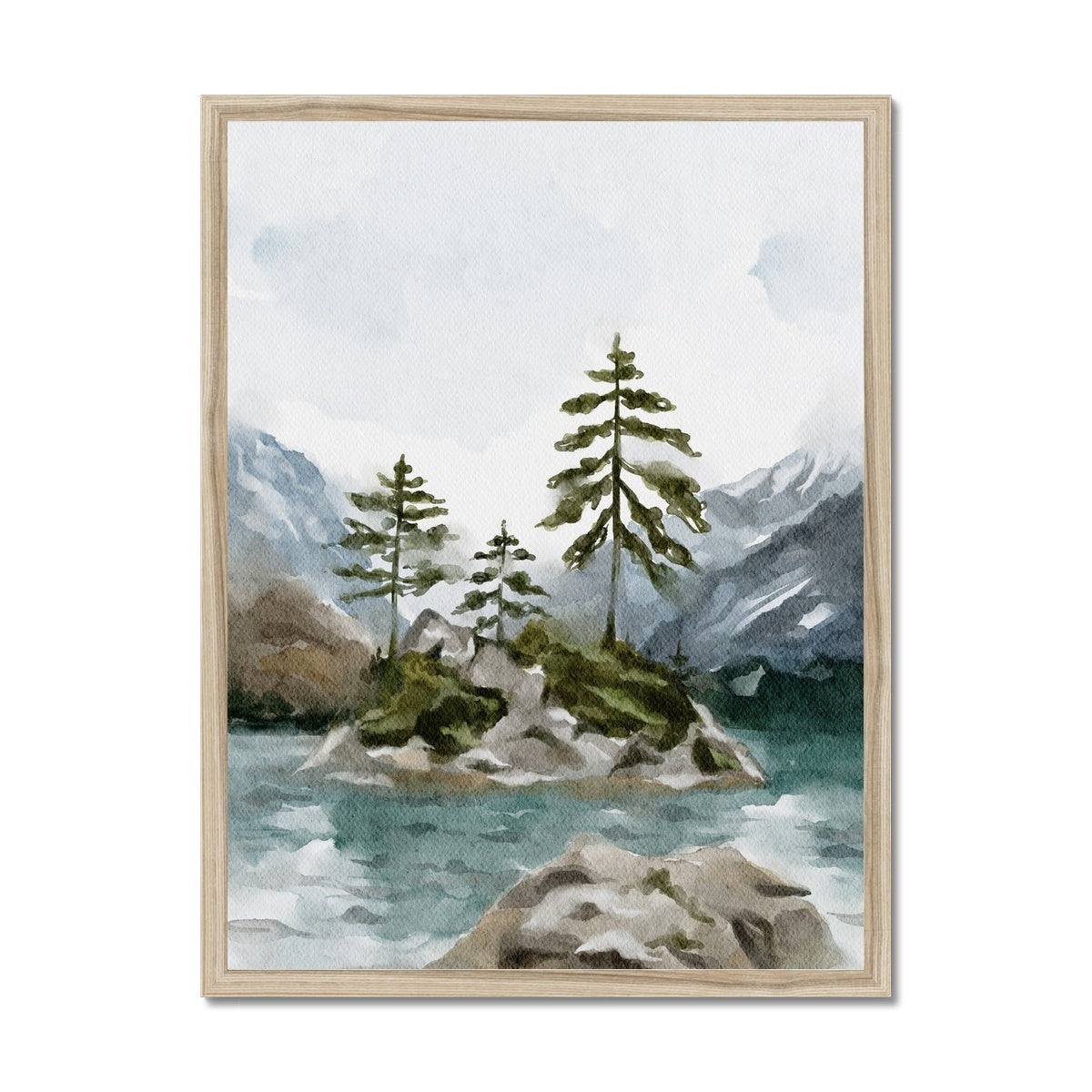 Ocean Inlet | Framed Print