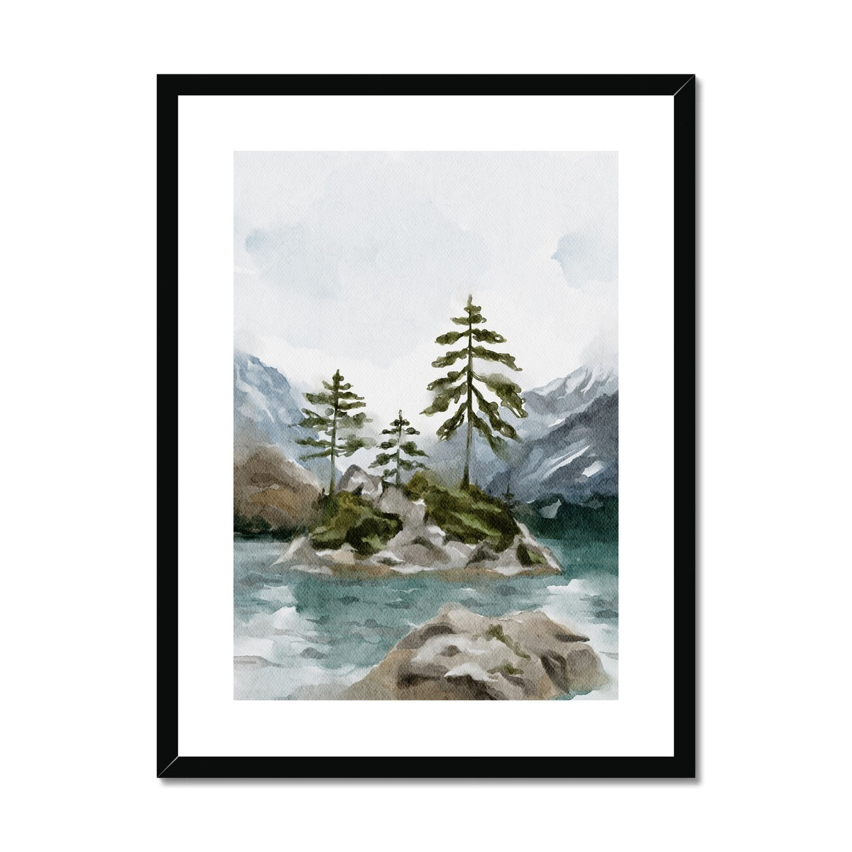 Ocean Inlet | Framed & Matted Print