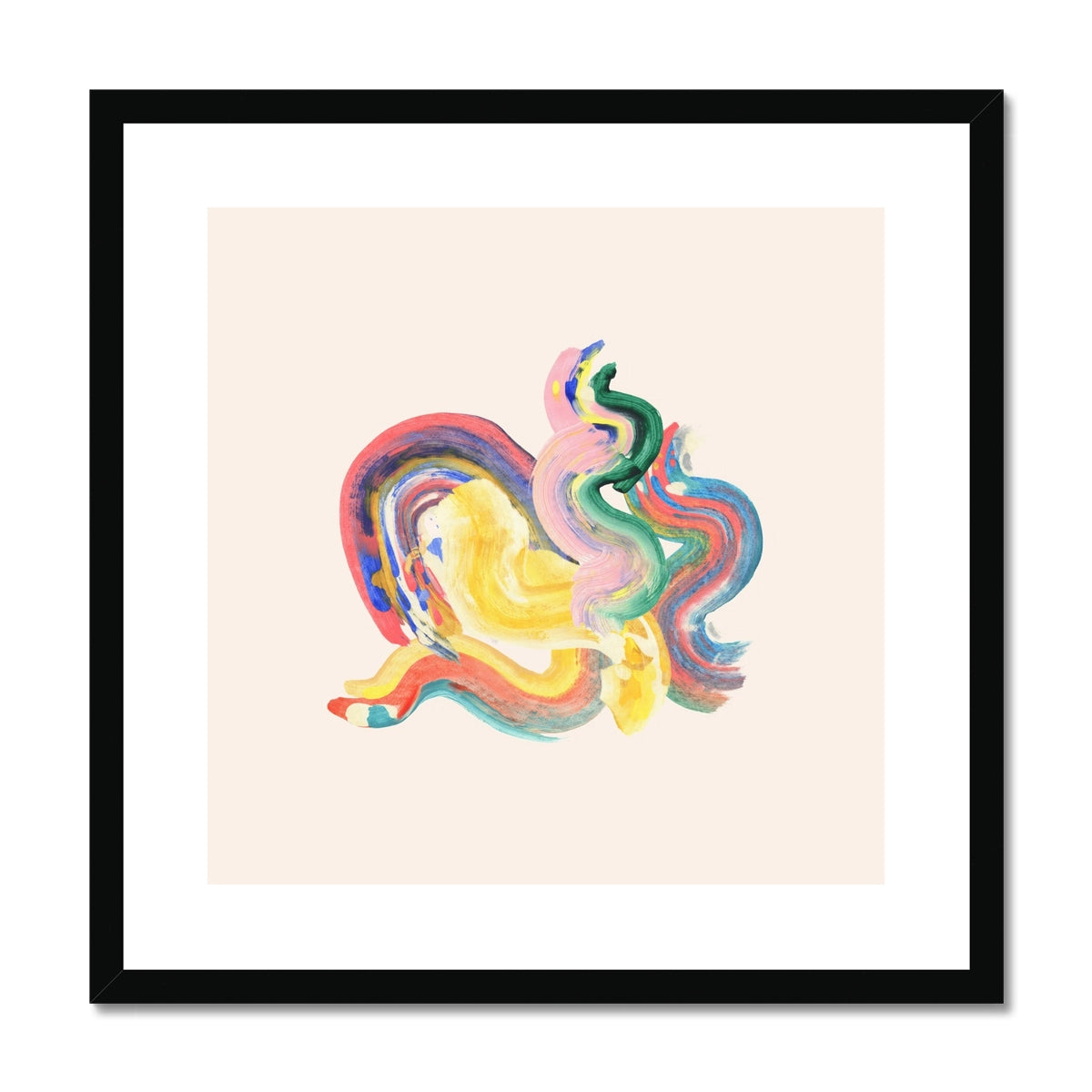 Rainbow Forest | Framed & Matted Print