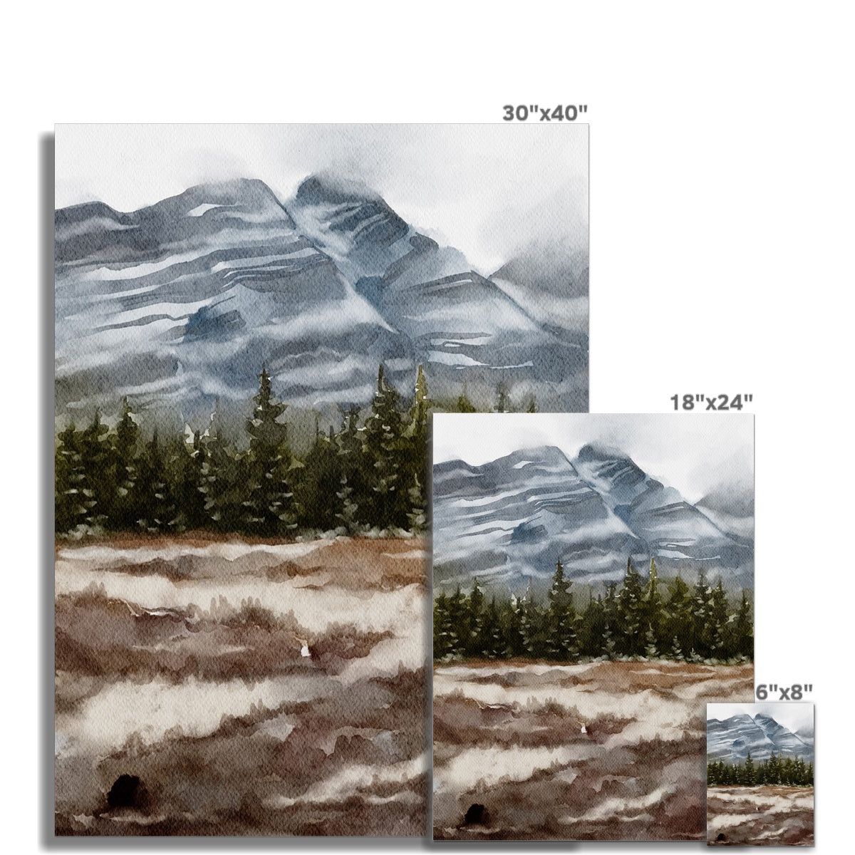 Granite Peaks | Fine Art Print