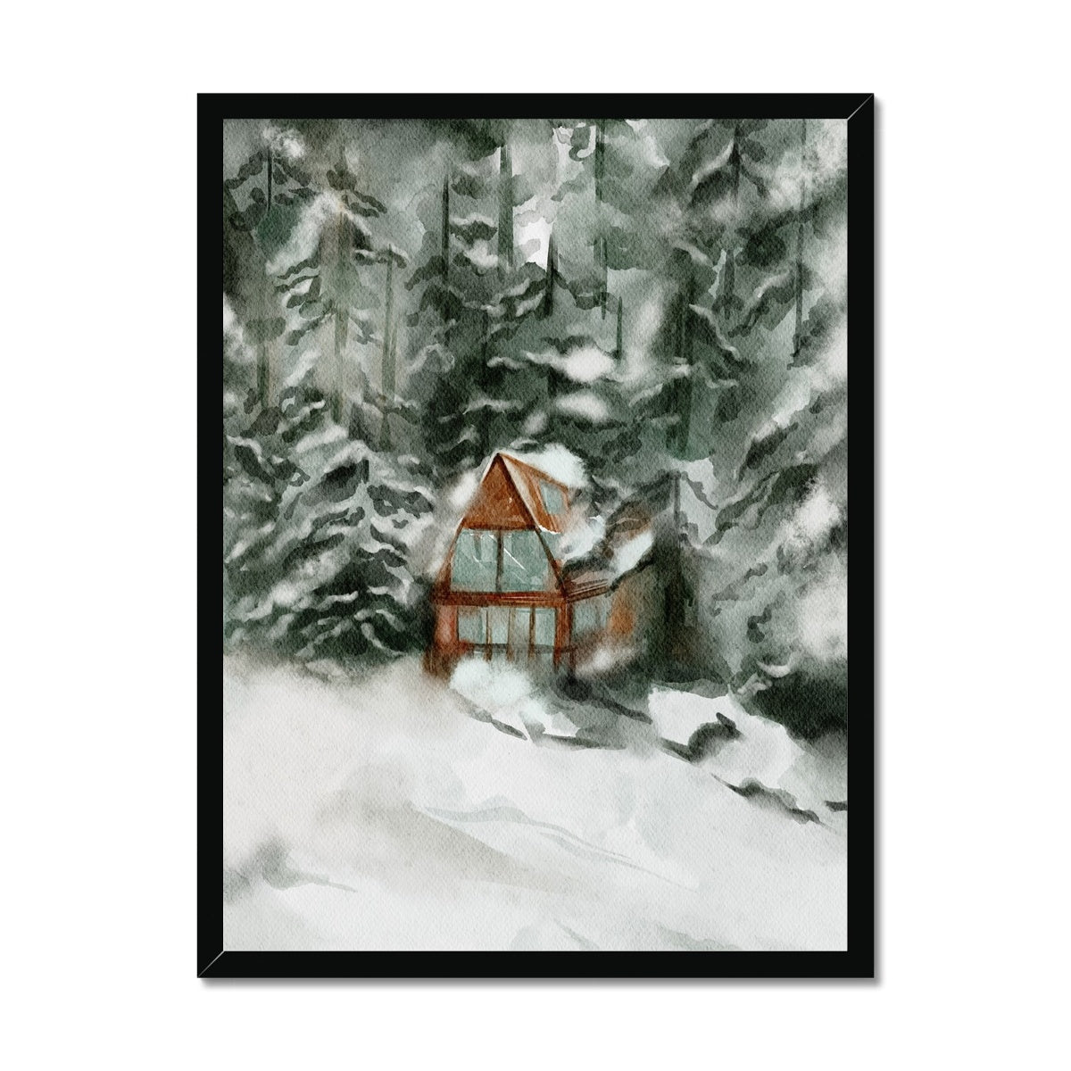 Alpine Refuge | Framed Print