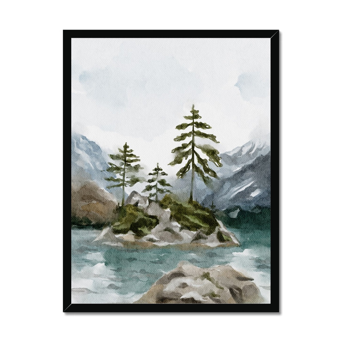 Ocean Inlet | Framed Print