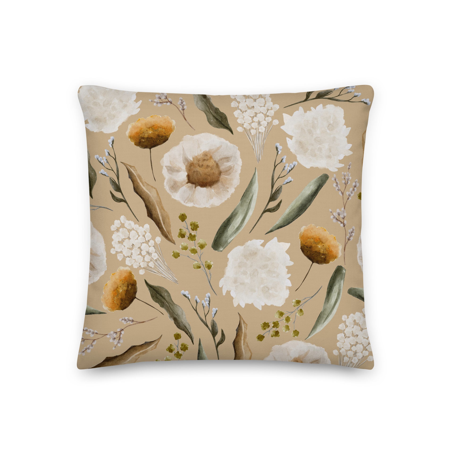 Badland Echo Floral | Reversible Throw Pillow