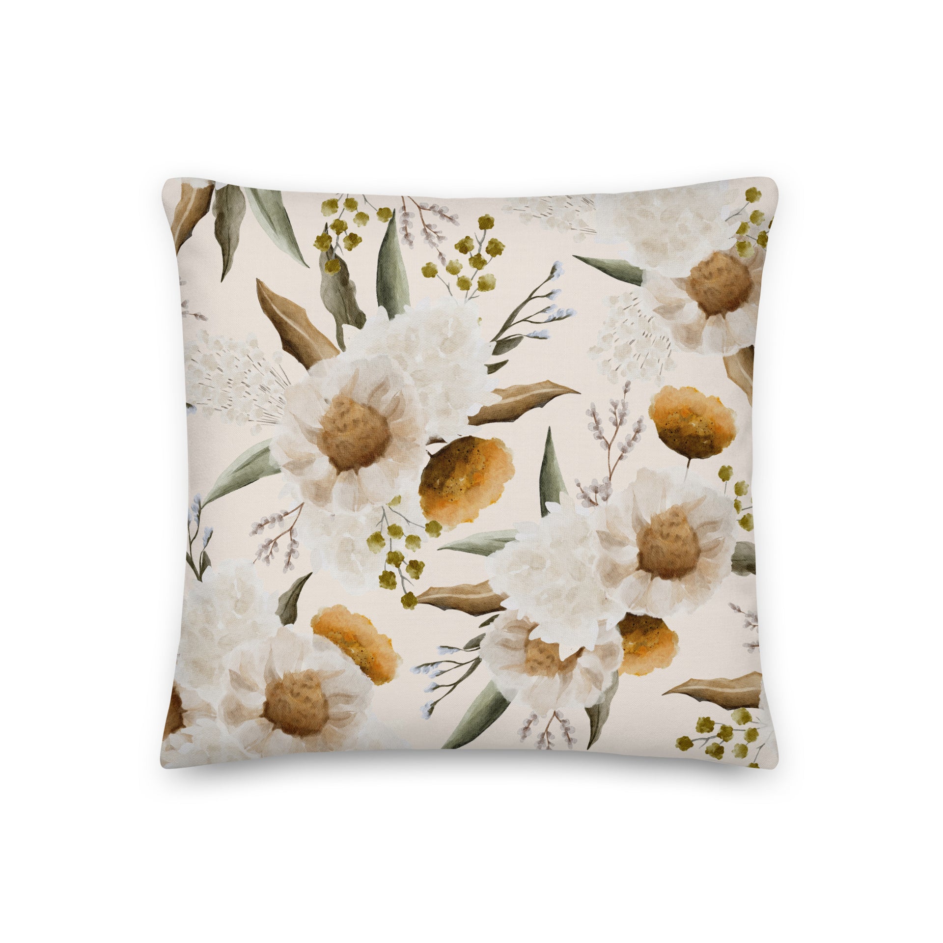 Badland Echo Floral | Reversible Throw Pillow