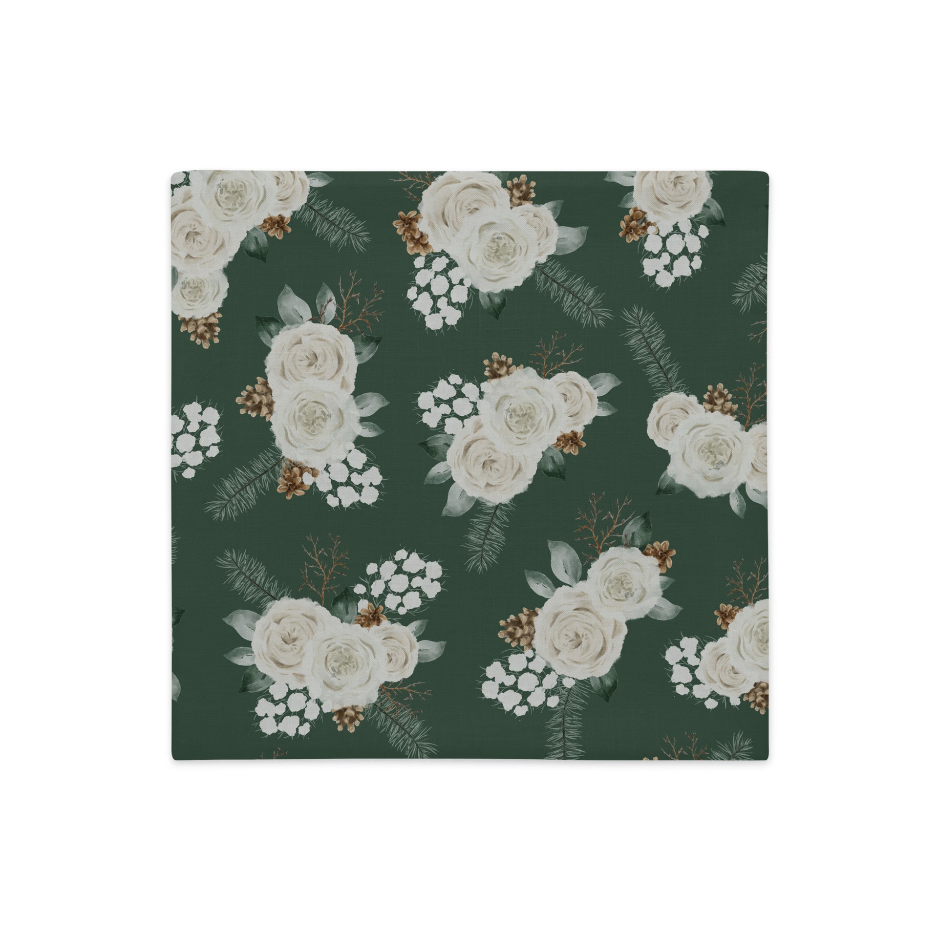 Alpine Refuge Floral | Reversible Throw Pillow Cover