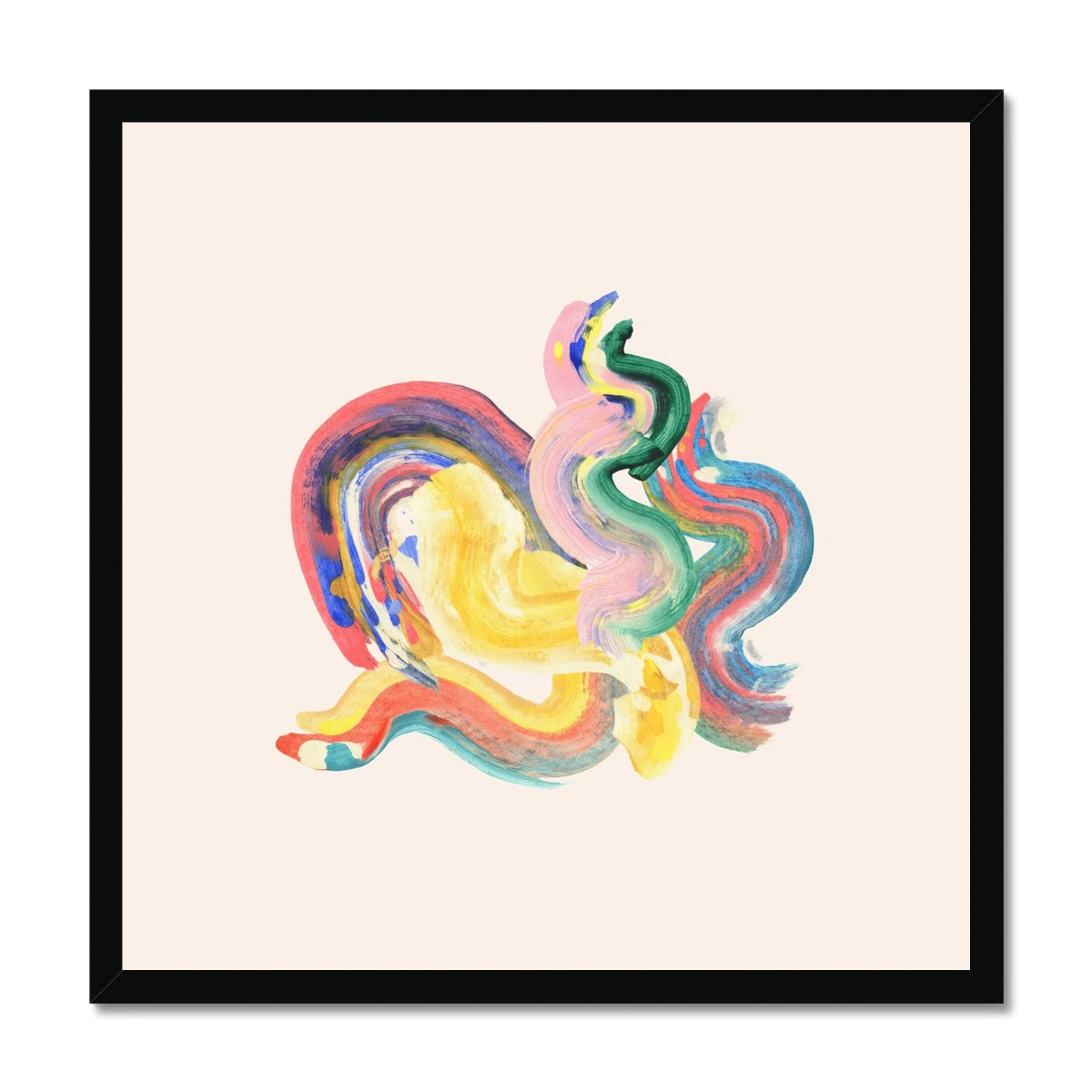 Rainbow Forest | Framed Print