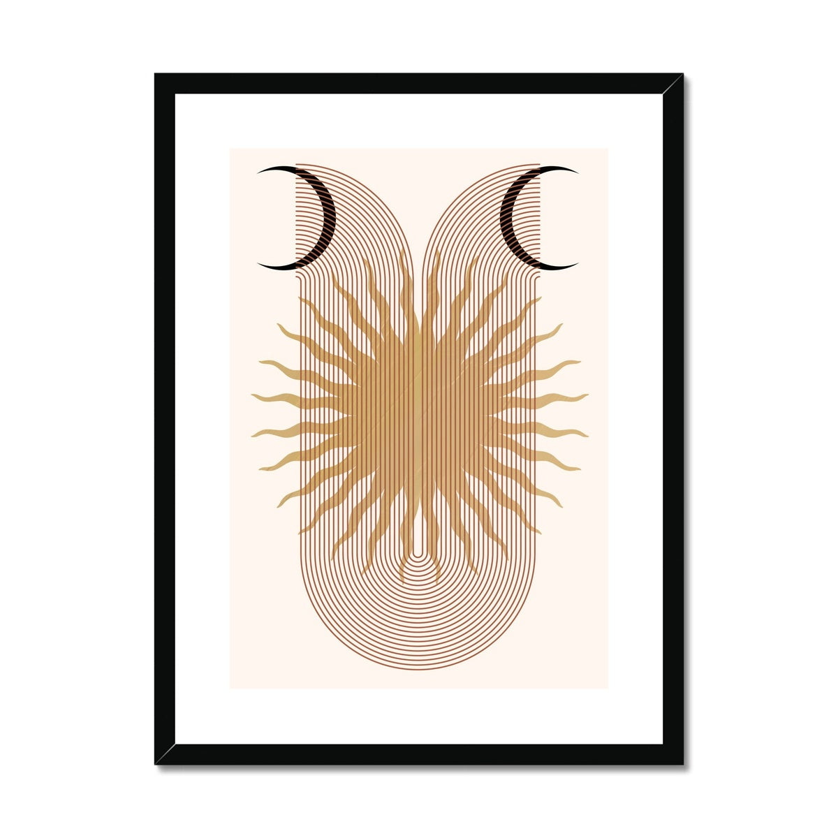 Lunation | Framed & Matted Print