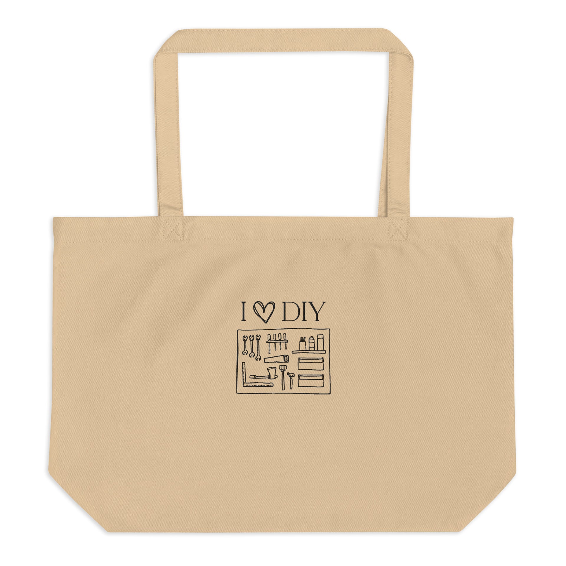 I <3 DIY | Large Tote Bag