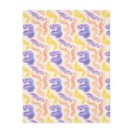 Pastel Skies Throw Blanket - Image 11