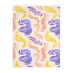 Pastel Skies Throw Blanket - Image 2
