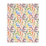 Rainbow Forest Throw Blanket - Image 7