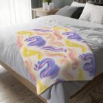 Pastel Skies Throw Blanket - Image 4