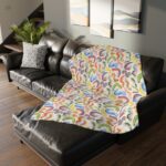 Rainbow Forest Throw Blanket - Image 15