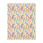 Rainbow Forest Throw Blanket - Image 11