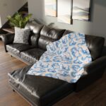 Cotton Clouds Throw Blanket - Image 3