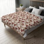 Maple Mosaic Throw Blanket - Image 5