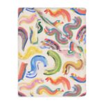 Rainbow Forest Throw Blanket - Image 8