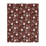 Maple Mosaic Throw Blanket - Image 2