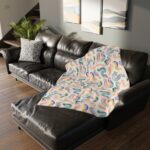 Flower Bed Throw Blanket - Image 3