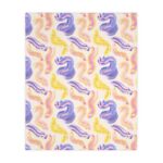 Pastel Skies Throw Blanket - Image 7