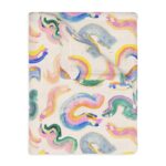 Flower Bed Throw Blanket - Image 2