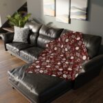 Maple Mosaic Throw Blanket - Image 4